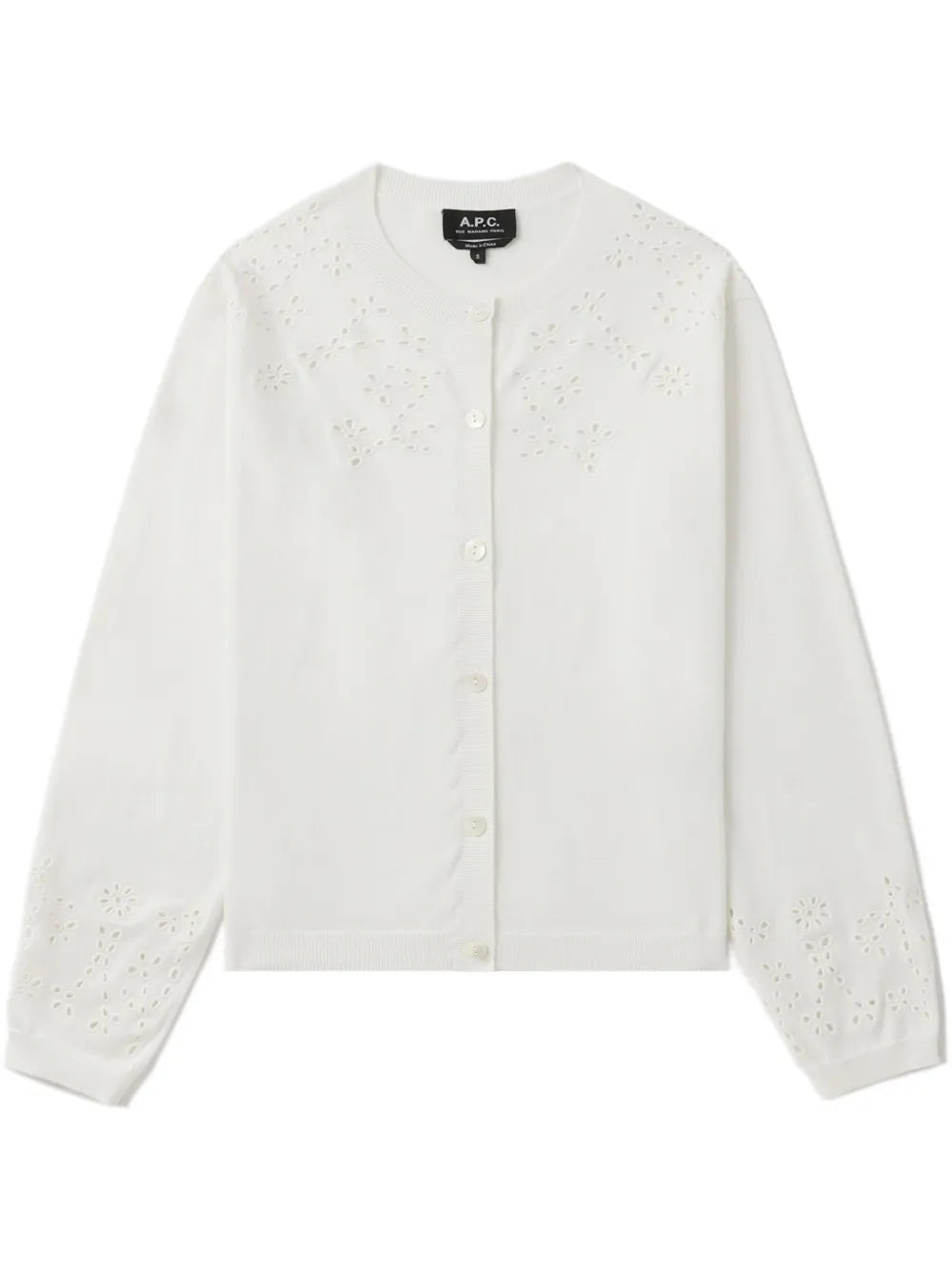 Crew Neck Cardigan