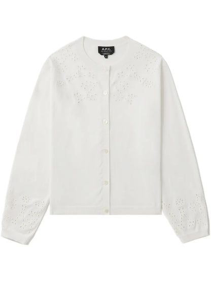 Crew Neck Cardigan