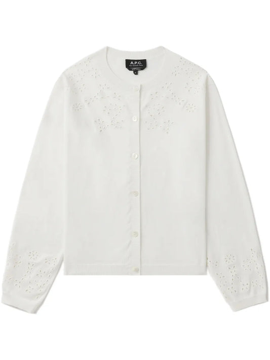 Crew Neck Cardigan