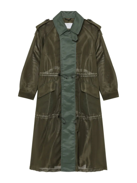 Panelled Trench Coat