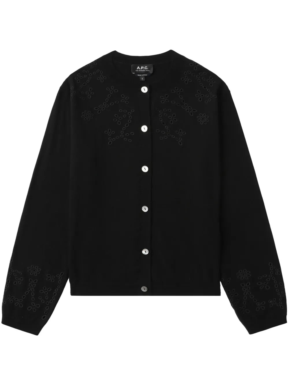 Crew Neck Cardigan