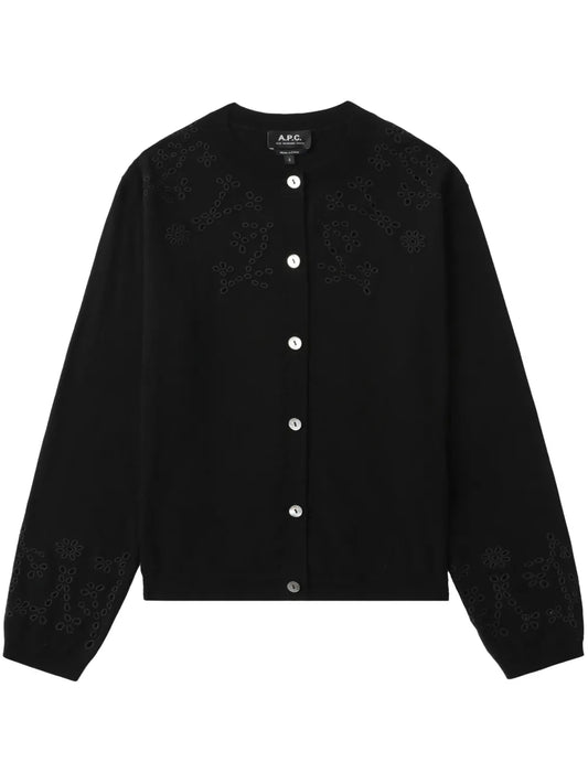 Crew Neck Cardigan