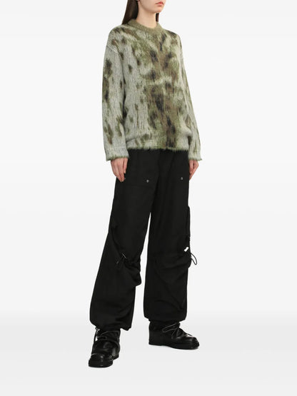 Animal-Print Jumper
