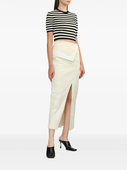 Striped Knitted T-Shirt