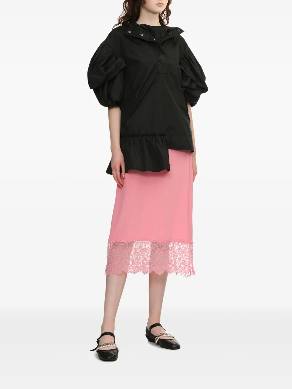 Deep Midi Dress