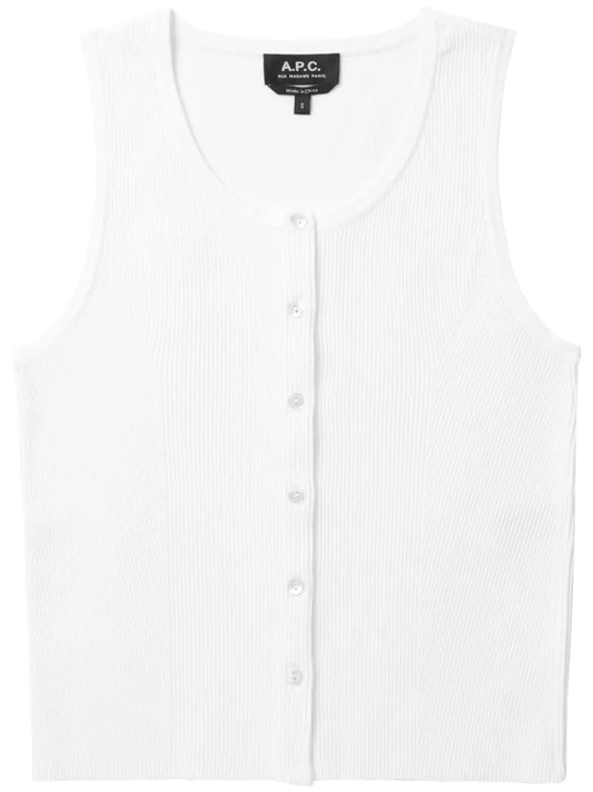 Button-Down Tank Top