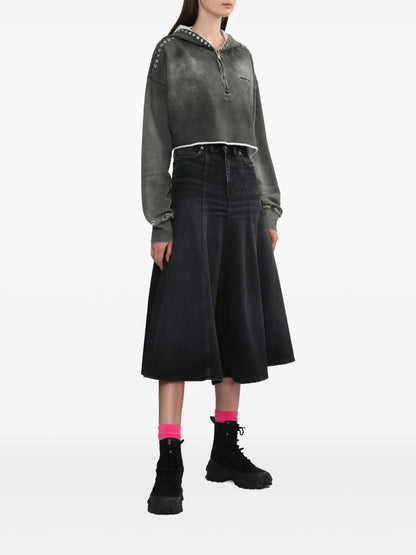 A-Line Denim Skirt