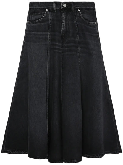 A-Line Denim Skirt