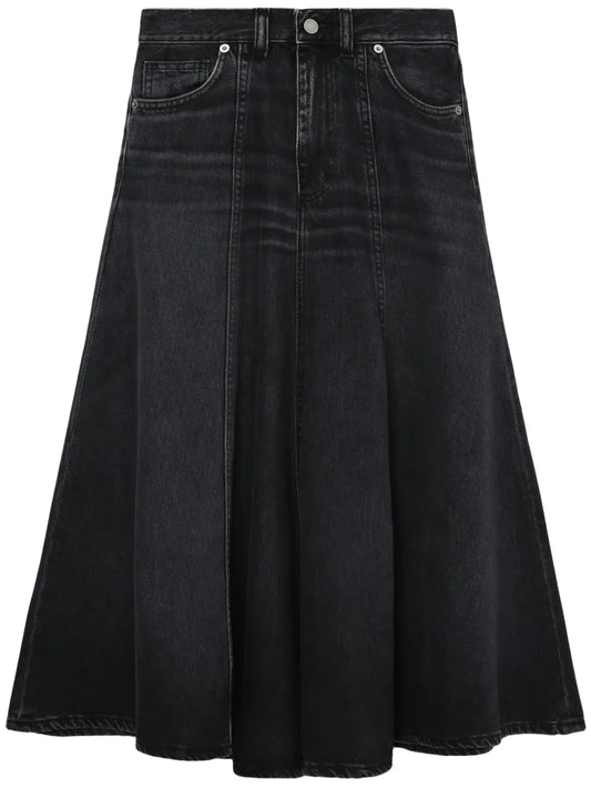 A-Line Denim Skirt