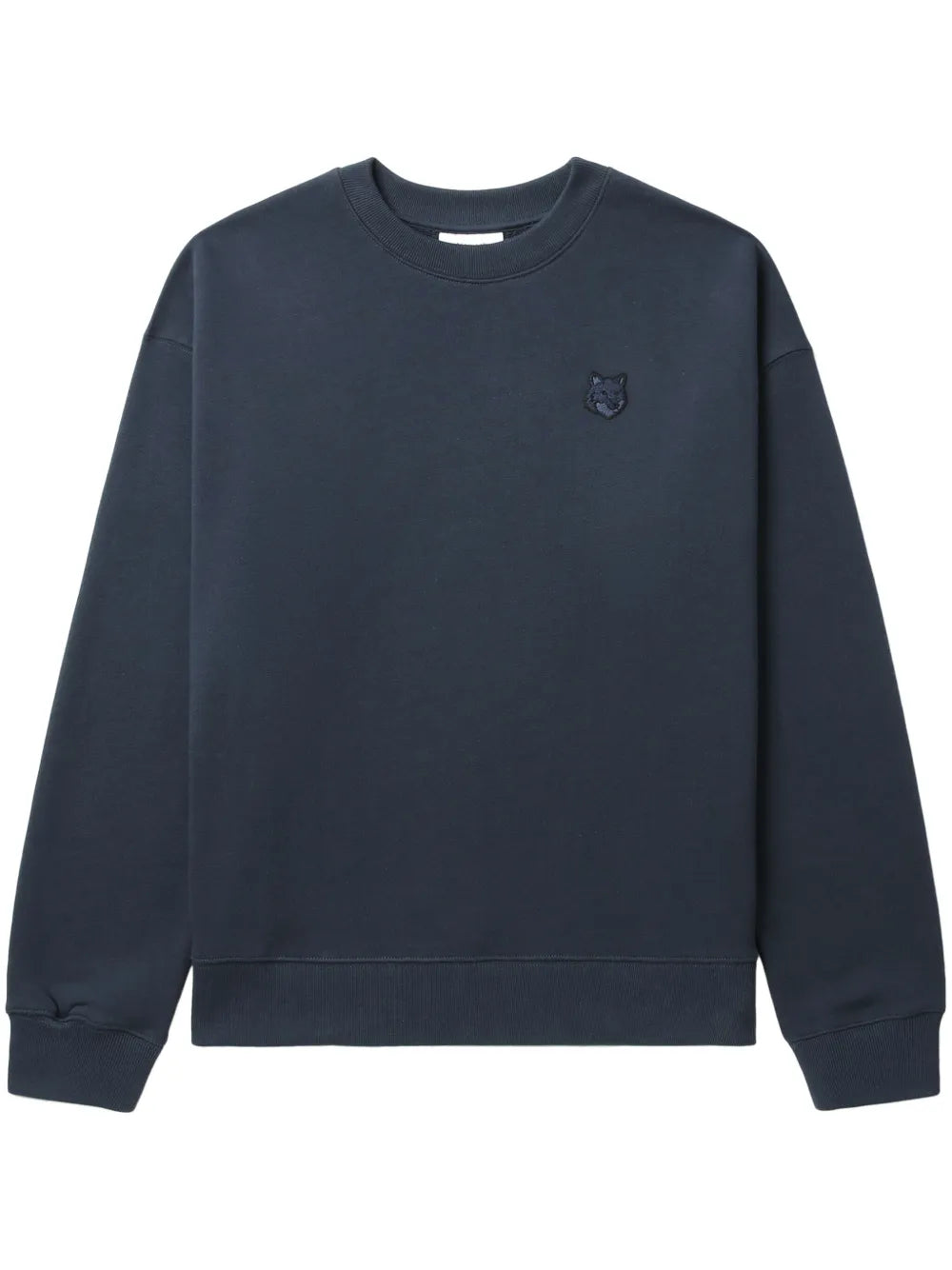 Bold Fox Head-Patch Sweatshirt