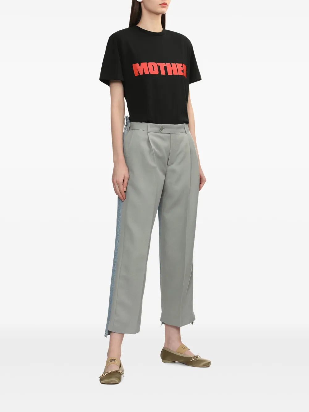 Text-Print T-Shirt