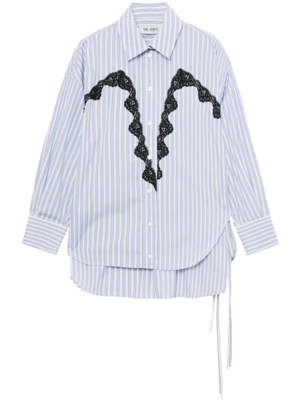 Lace-Trim Shirt