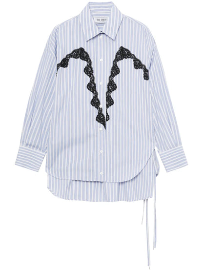 Lace-Trim Shirt