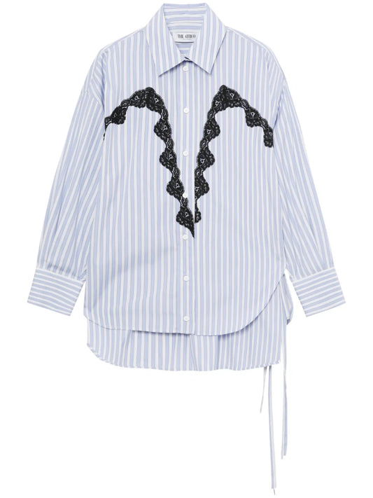 Lace-Trim Shirt