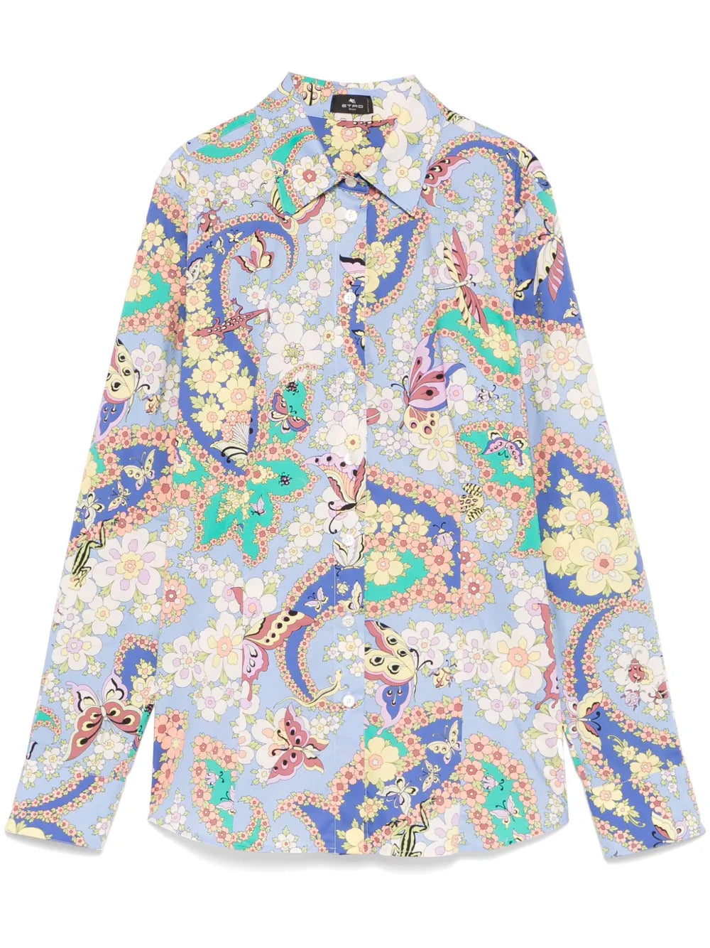 Floral-Print Shirt