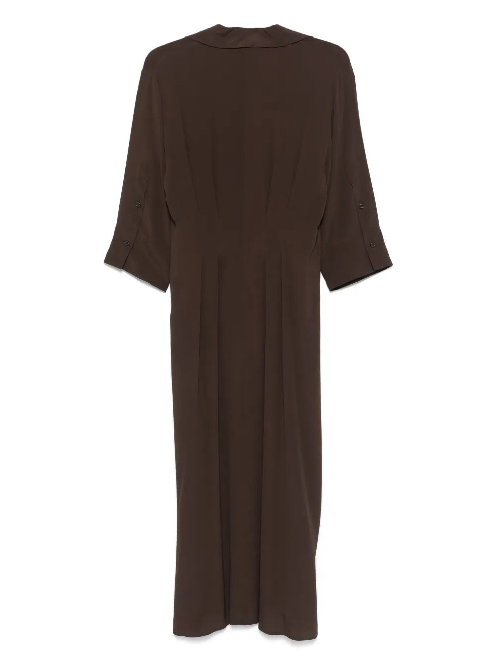 Pleated Midi Dress