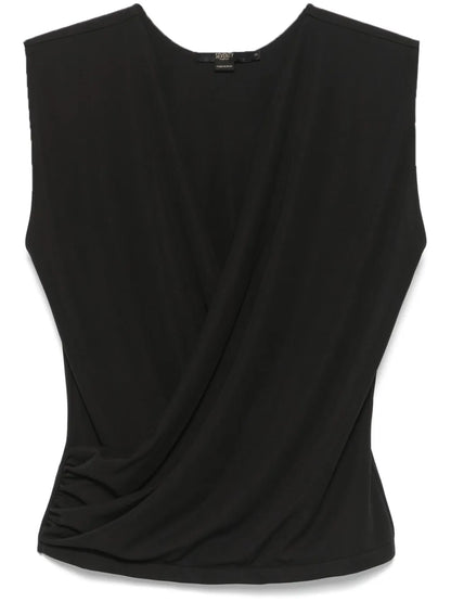 Draped-Detail Top