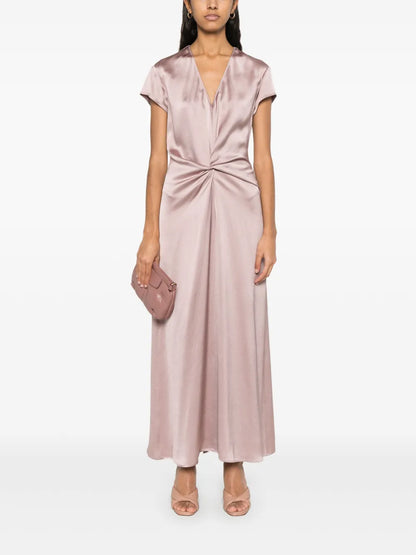 Satin Maxi Dress