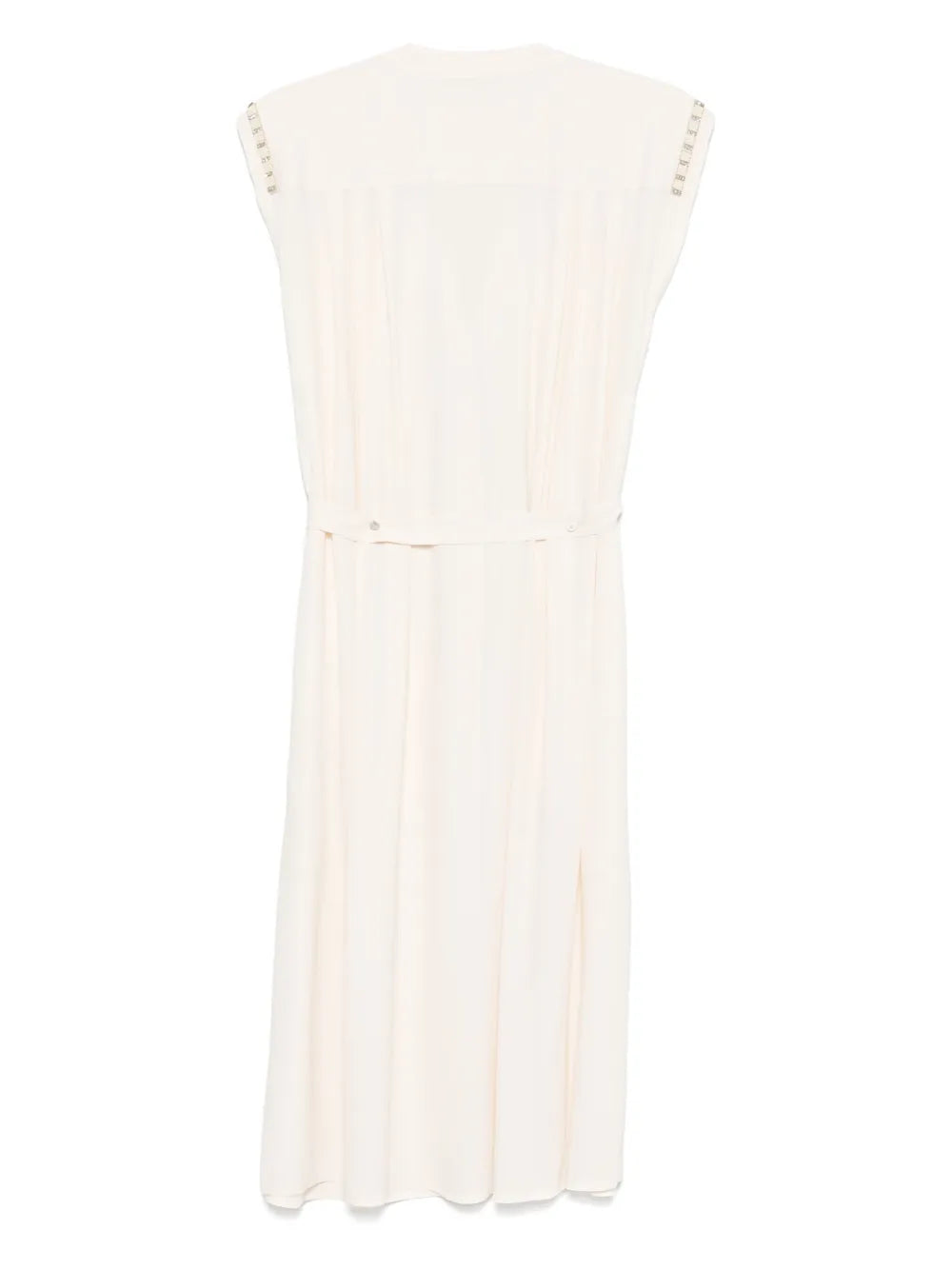 Bead-Embellished Midi Dress