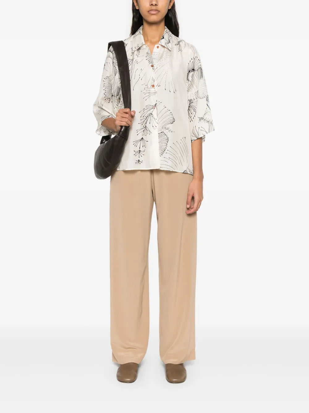 Floral-Print Shirt