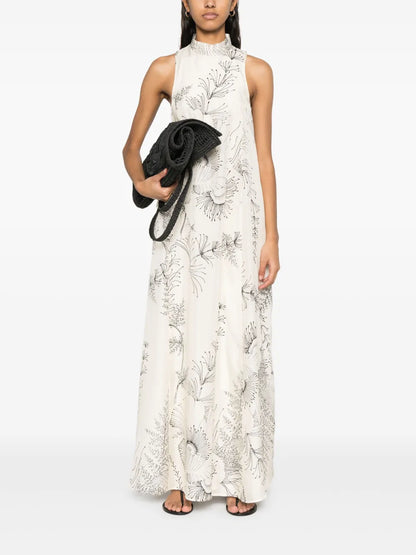 Satin Maxi Dress