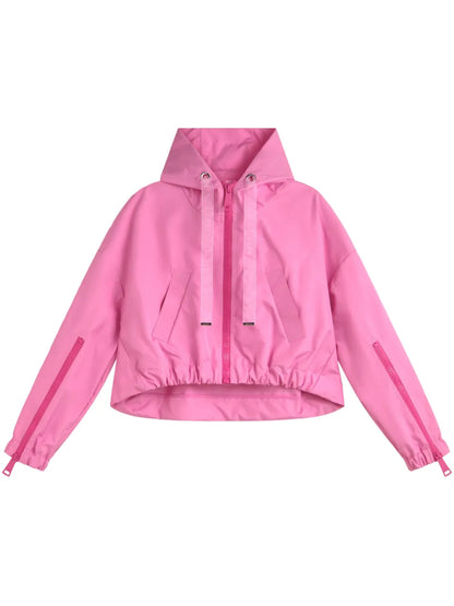 Zip-Up Hooded Jacket