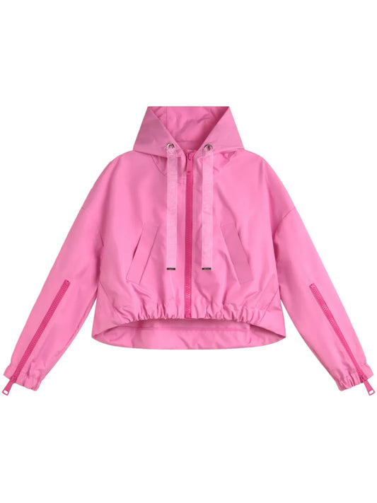Zip-Up Hooded Jacket