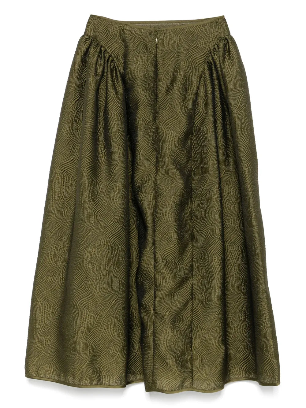 Textured Midi Skirt