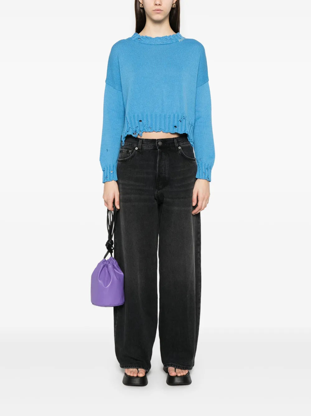 Dishevelled Cotton Sweater