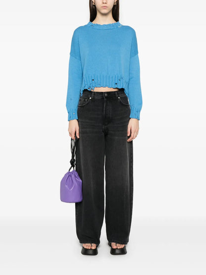 Dishevelled Cotton Sweater