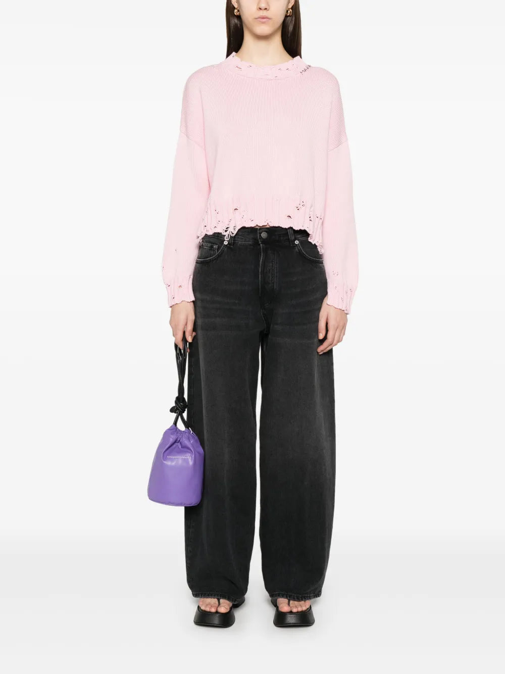 Dishevelled Cotton Sweater