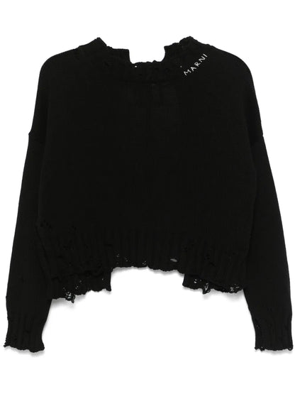 Dishevelled Cotton Sweater