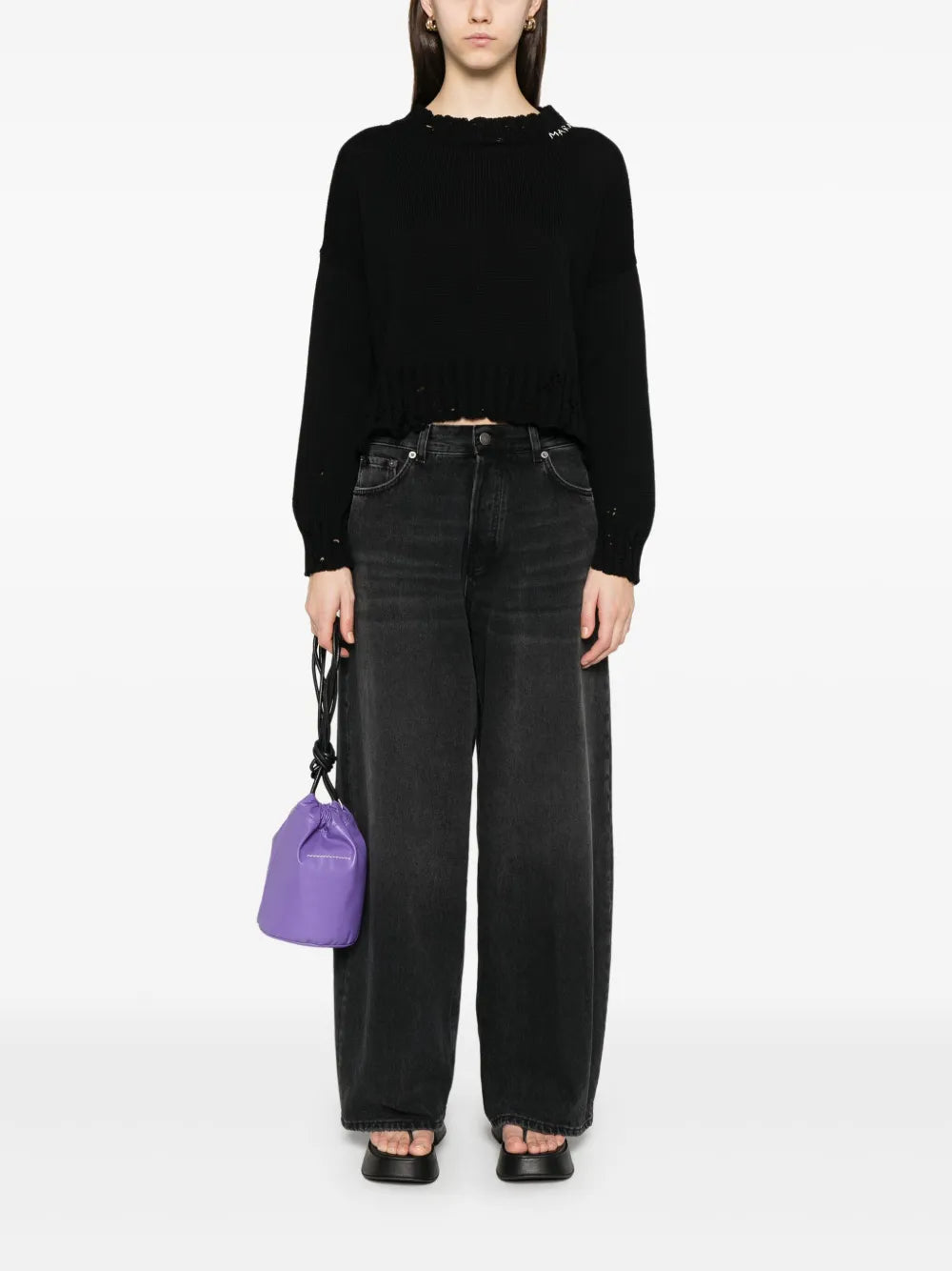 Dishevelled Cotton Sweater