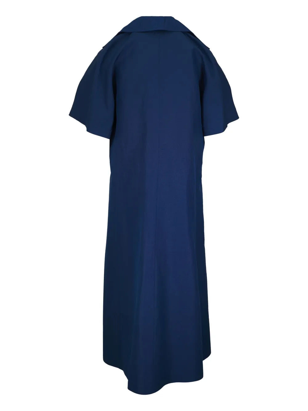 Spread-Collar Maxi Dress