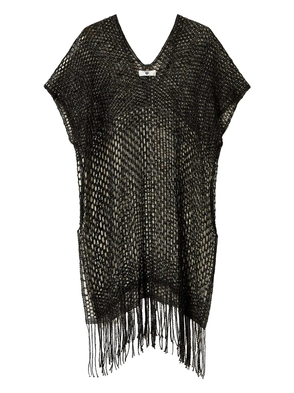 Open-Knit Beach Dress