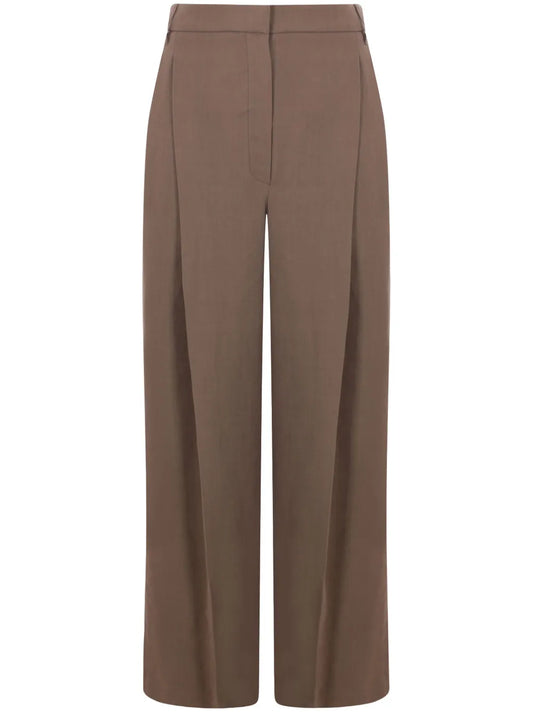 Straight-Leg Trousers