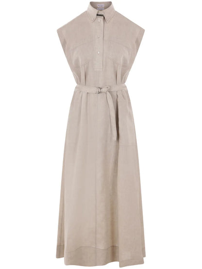 Linen Maxi Dress