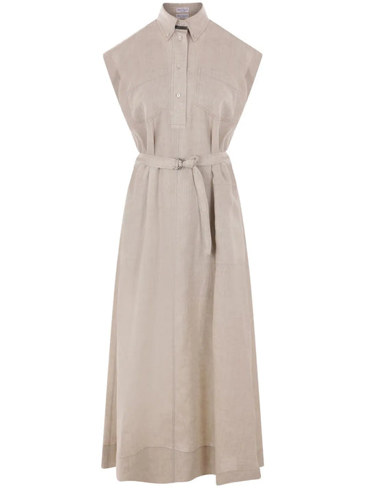 Linen Maxi Dress