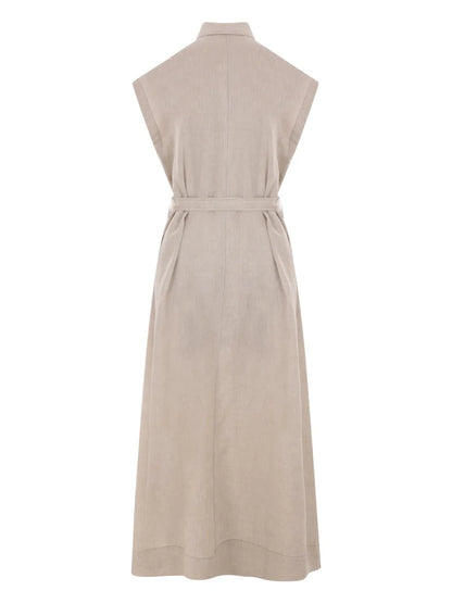 Linen Maxi Dress