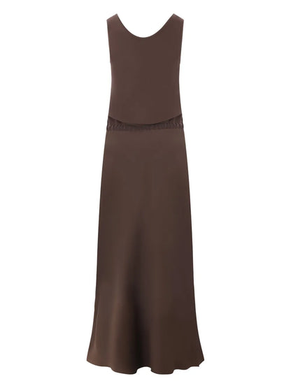 Satin Maxi Dress