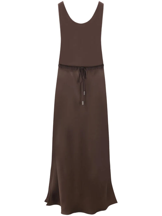 Satin Maxi Dress