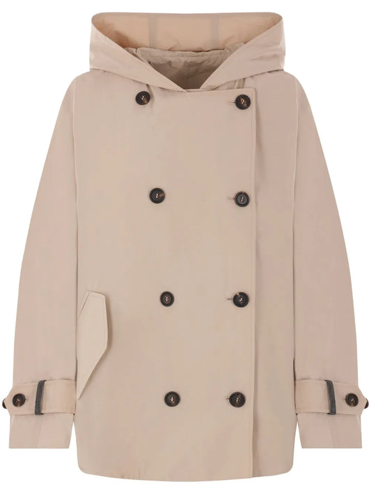 Taffeta Parka Coat
