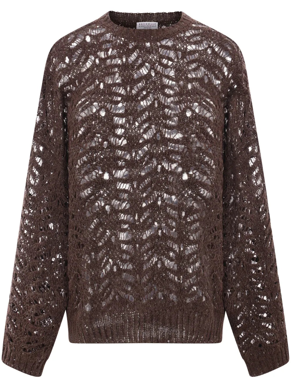 Sequin-Embellished Sweater
