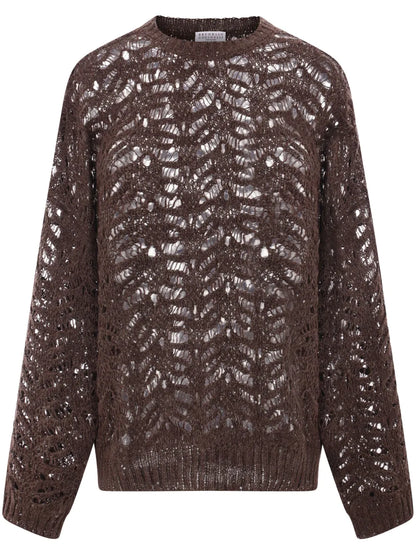 Sequin-Embellished Sweater