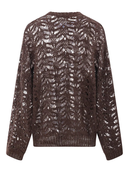 Sequin-Embellished Sweater