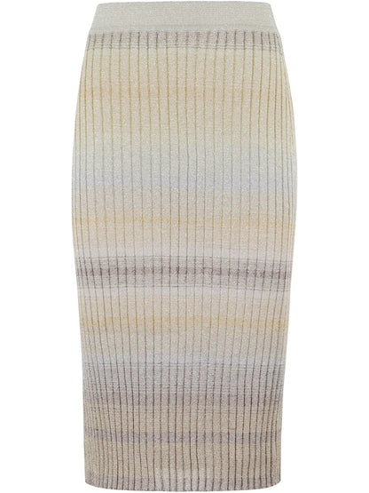 Ribbed-Knit Skirt