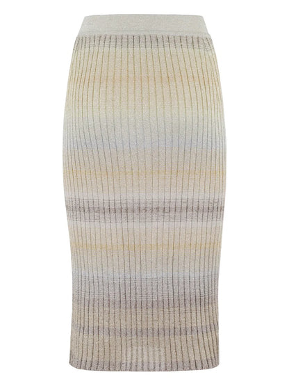 Ribbed-Knit Skirt