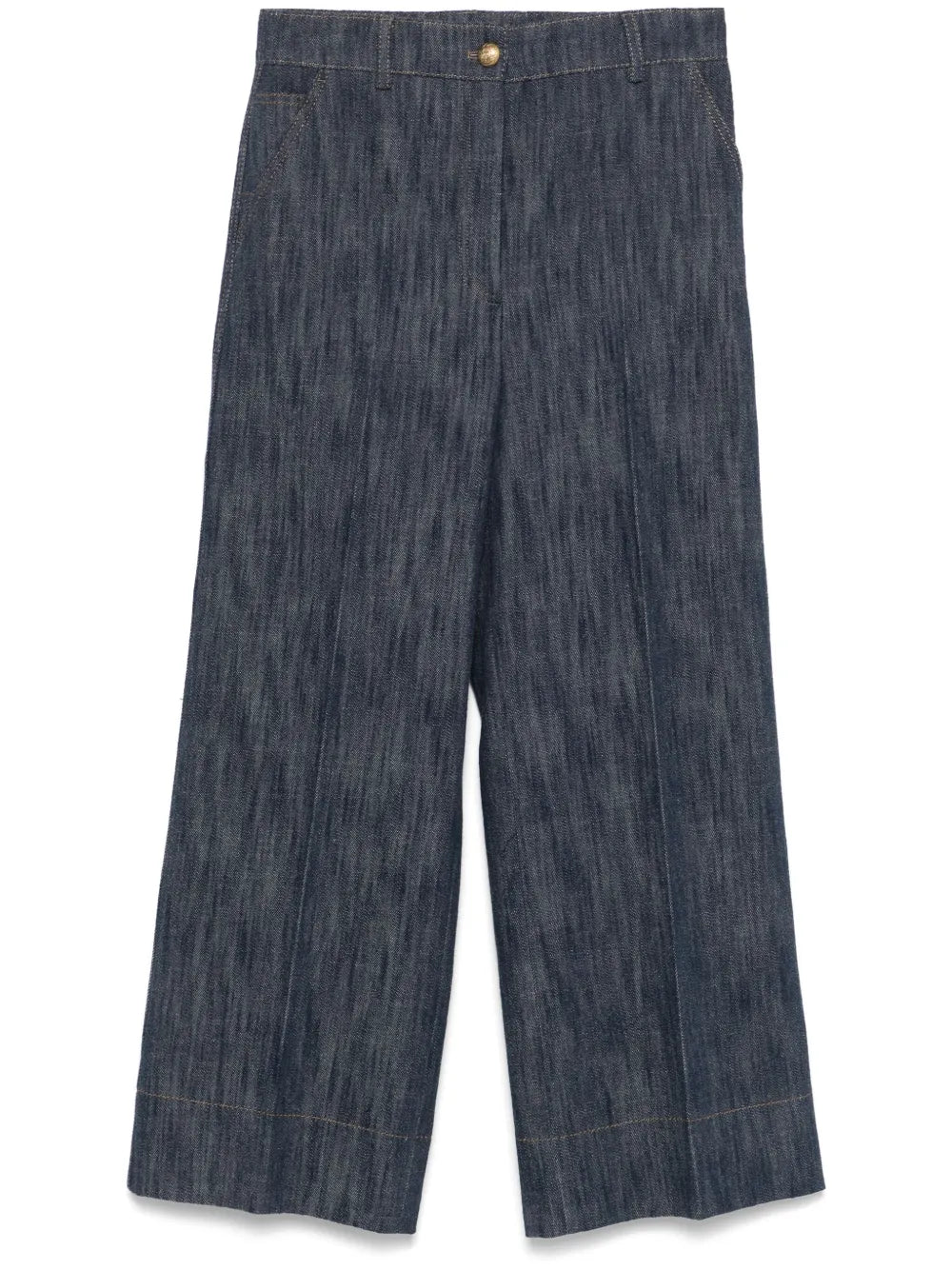 Cropped Wide Jeans