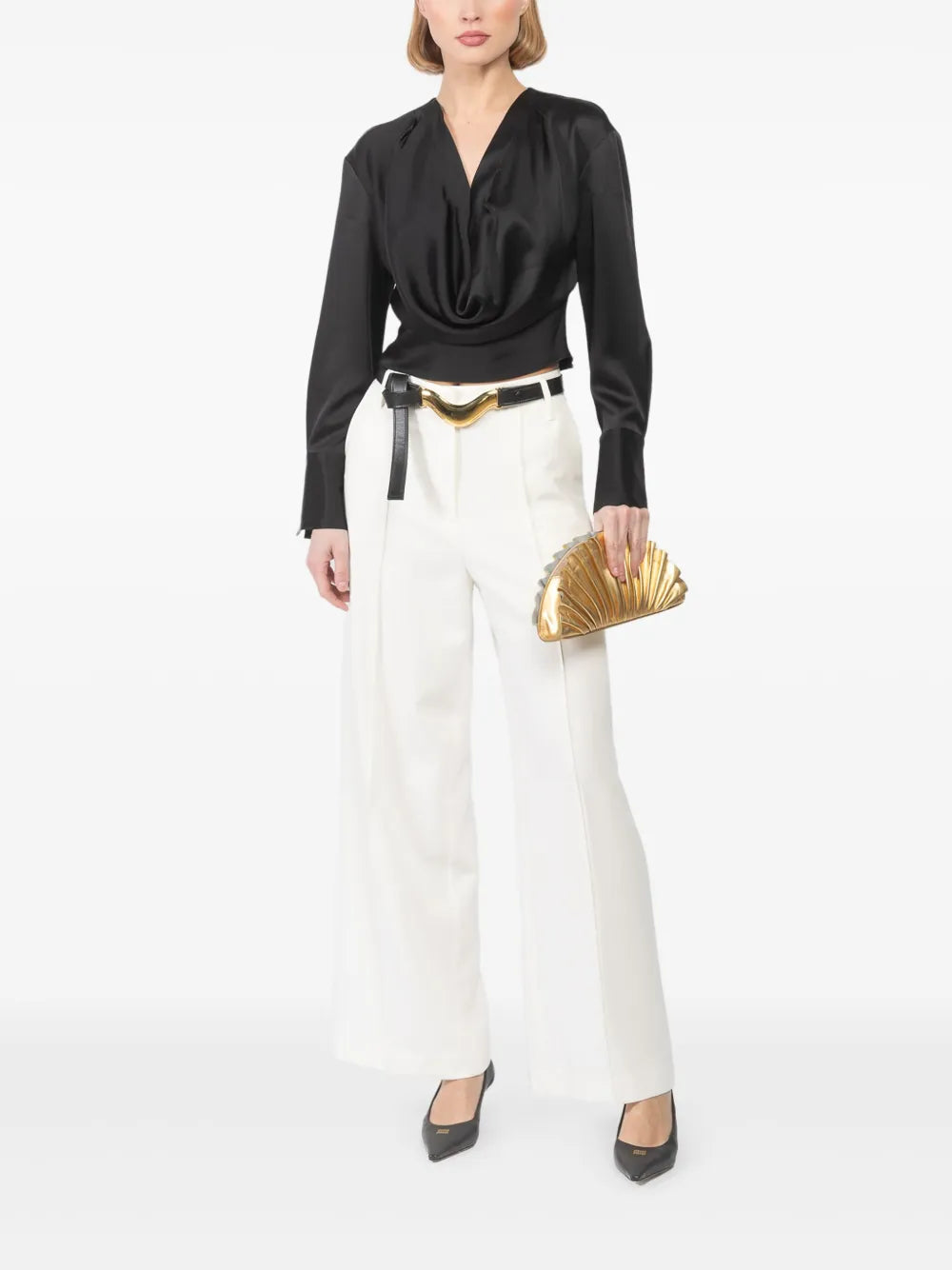 Draped Blouse