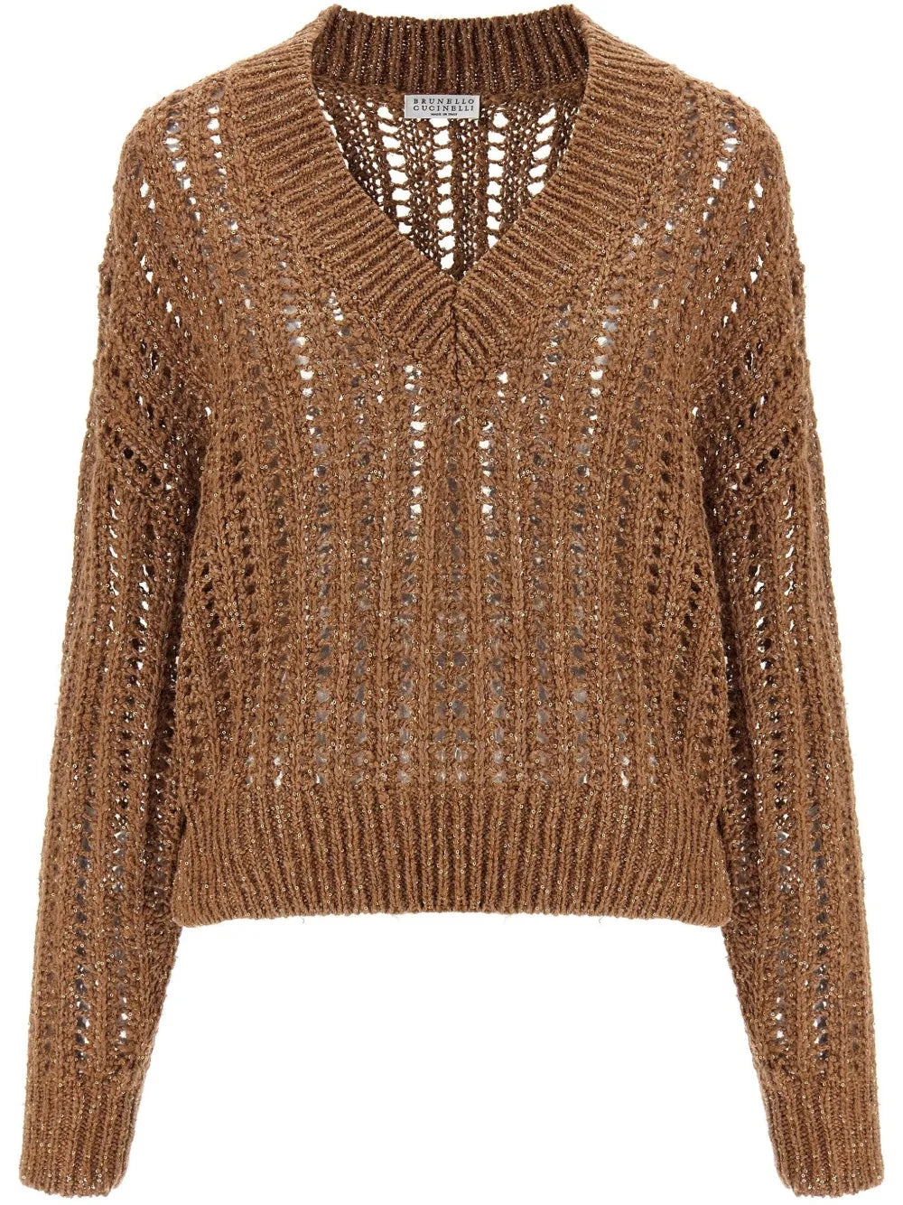 Rustic Dazzling Net Jumper